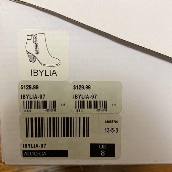 ALDO Heeled zipper boots size 8 - Picture 4 of 4